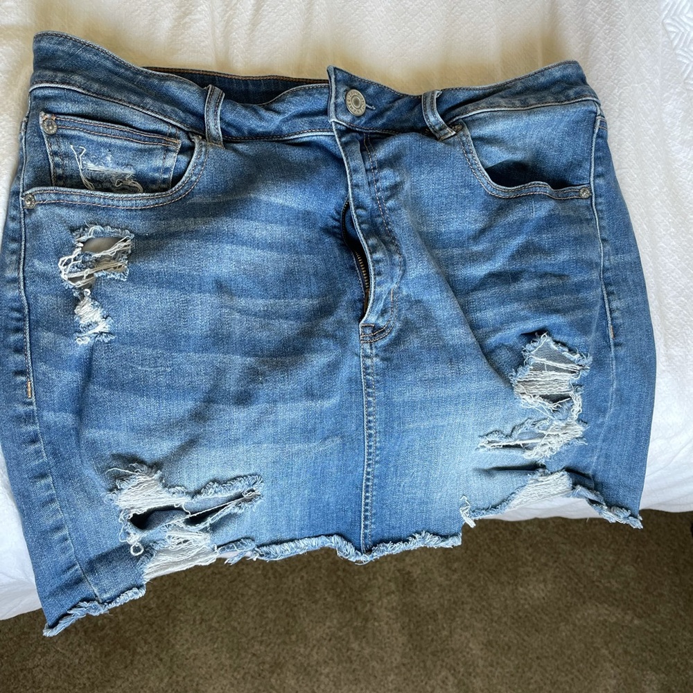 American Eagle Hi Rise Mini Skirt